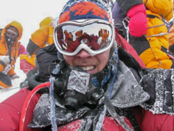 Adam on Mt Everest Summit